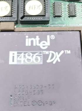 询价购-Intel i486 DX A80486DX-33，1989