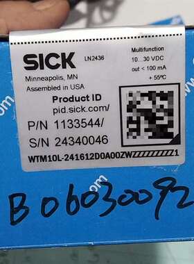 询价购-SICK传感器 WTM10L-241612D0A00ZWZZ