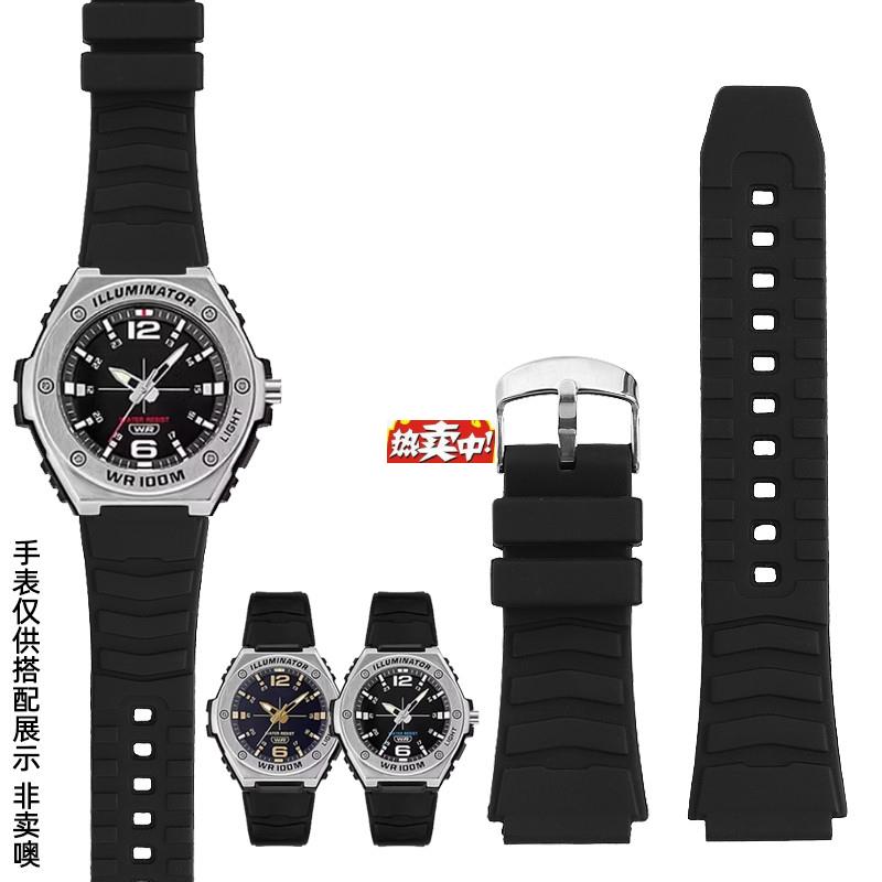 热销玥典适用卡西欧表带PRG-80/PPAG-80/PRW-1000/PRW1100凸口硅