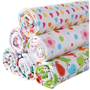 纯棉宝宝布纯色婴儿针织面料儿童卡通全棉布料秋衣秋裤内衣A类布