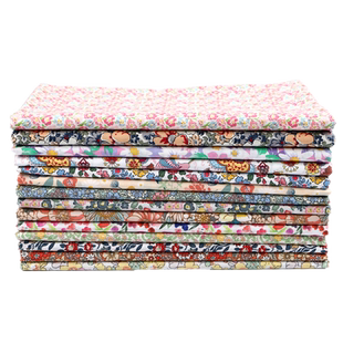 夏季薄款纯棉府绸清新小仙女碎花全棉印花童装连衣裙服装面料diy