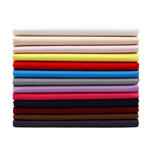 纯色全棉白衬衫棉布纯棉布料衣服装面料黑色手工白色布头清仓处理