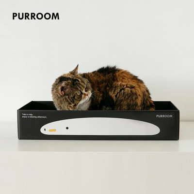 PURROOM加长款瓦楞纸猫抓板