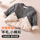 宝宝外套 羊毛防寒大码 儿童棉服冬季 内搭加绒加厚学生校服神器开衫