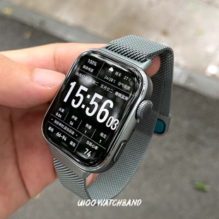 男女通用 fit4pro表带米兰金属磁吸夏天时尚 适用华为fit3 fit4