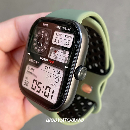 UIOO红米watch6/5/4双色洞洞表带