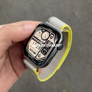 UIOO适用华为fit3 fit4pro表带金属头野径回环华为fit4表带 fit4