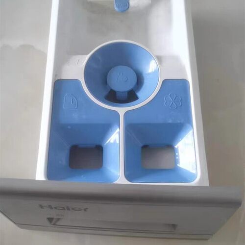 滚筒洗衣机配件分配器盒贮水槽抽屉洗衣粉盒外壳配水器盒