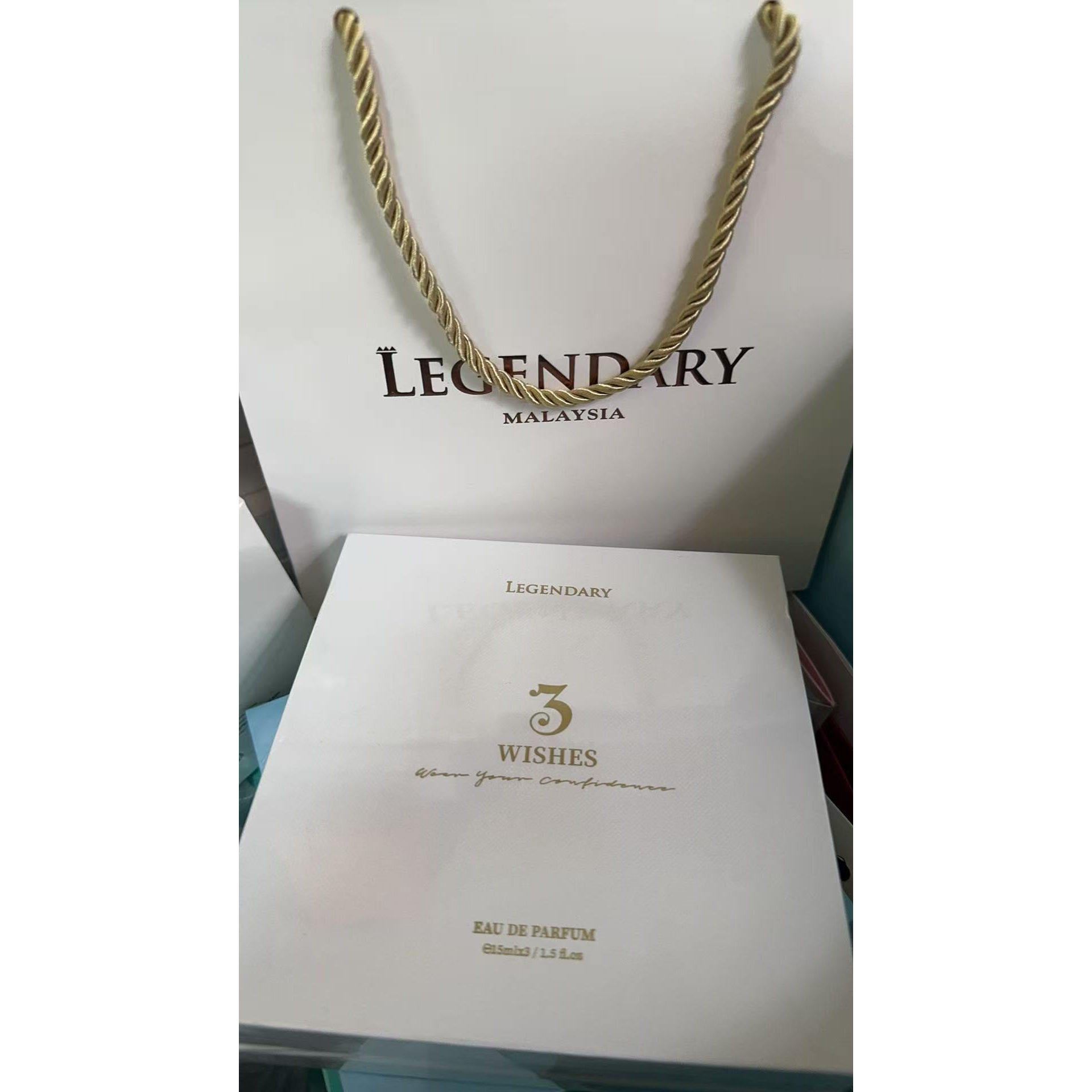 马来西亚Legendary wish心愿香水套盒清新持久木质花果香无酒精
