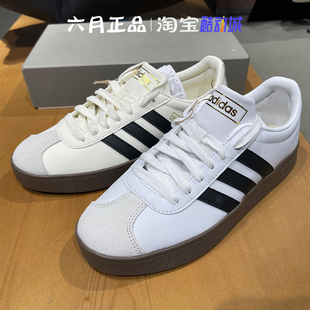 Adidas阿迪达斯VL COURT 2.0男女同款拼接T头板鞋 JQ2470 JQ1501