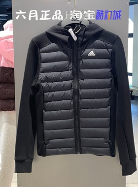 正品Adidas阿迪达斯男子秋冬棉衣轻薄保暖防风运动外套夹克KF8762