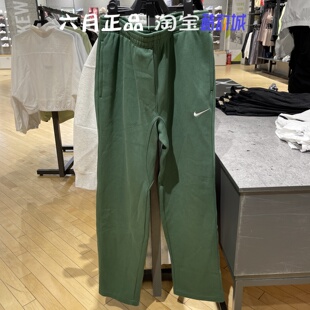 专柜正品Nike耐克男子秋冬直筒运动裤加绒保暖阔腿长裤623455-323