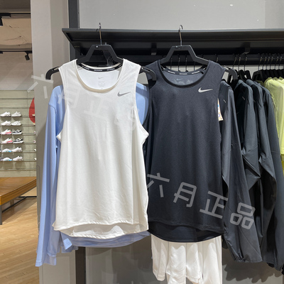 耐克男速干透气无袖运动T恤背心