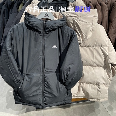 阿迪达斯男子加厚保暖羽绒服