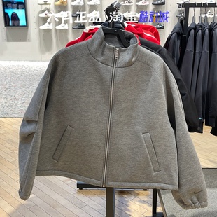 071 IF0654 Nike耐克女子26年春季 外套立领运动休闲简约纯色上衣