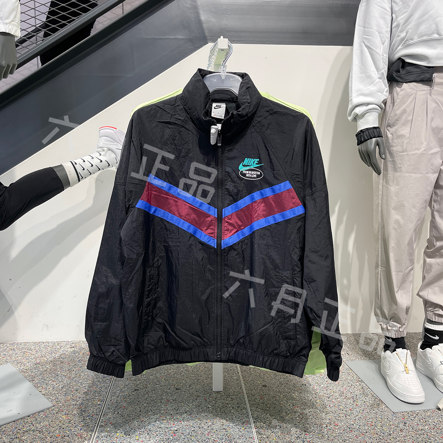 NIKE耐克男子印花外套运动夹克