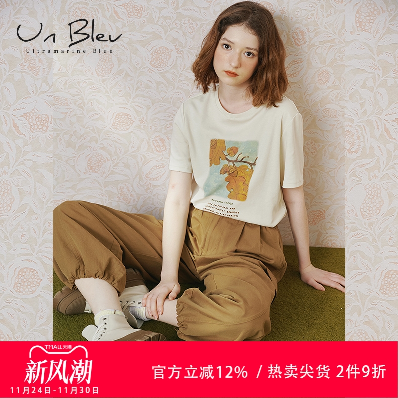 宽松t恤女2025新款秋季女装