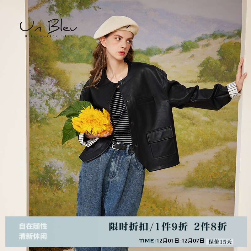 小皮衣外套女工装小个子港风百搭