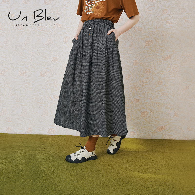 春季新款纯棉半身裙女