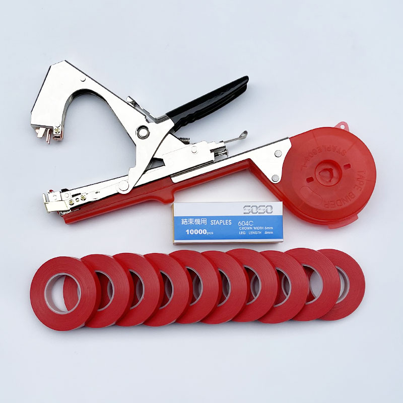葡萄绑枝机番茄绑蔓机西红柿黄瓜绑蔓枪tapetool绑枝器新捆枝机