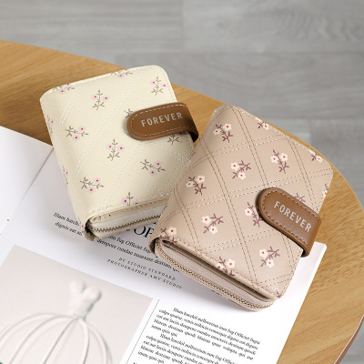 钱包女学生高颜值ins风皮夹子大容量短款新款2025驾驶证可爱小巧