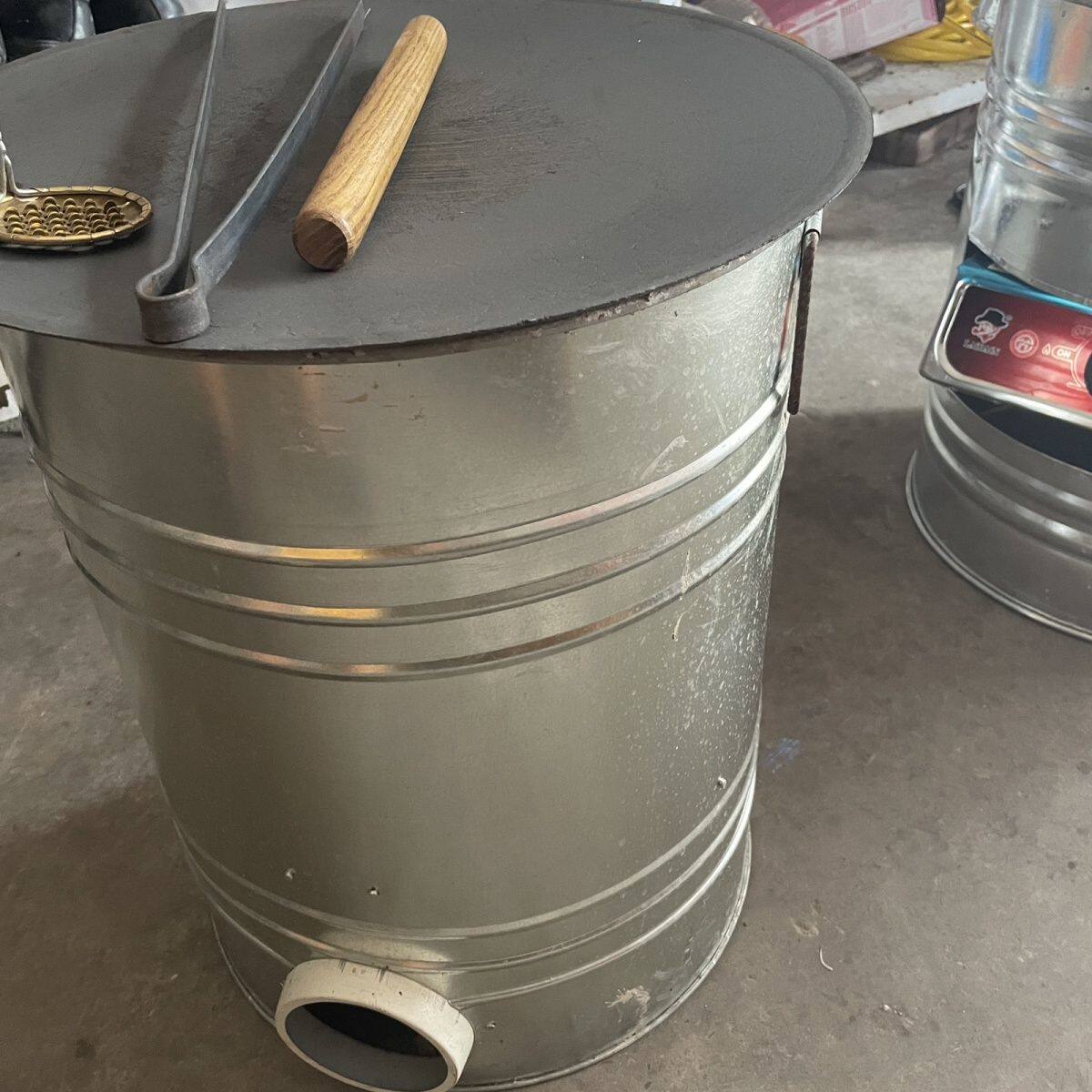 新款南充锅盔炉子碳炉烤饼炉烧饼炉老式老款老式烧饼炉摆摊传统灶