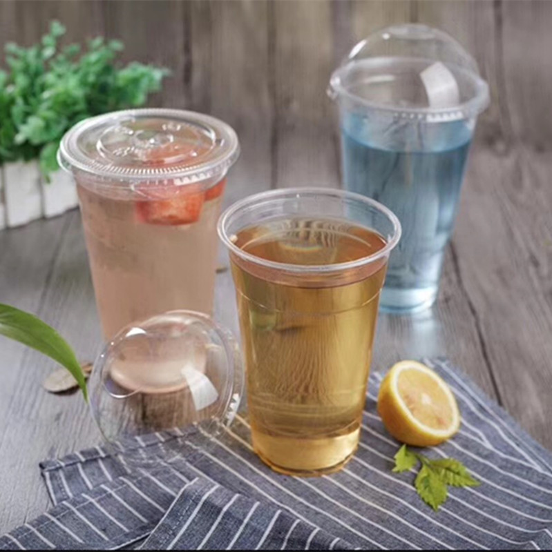 一次性透明咖啡奶茶饮料塑料冰杯