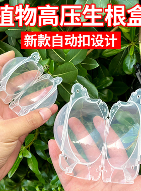 植物高压嫁接盒果树生根神器繁殖球育苗园艺专用花卉插枝包控秧盒