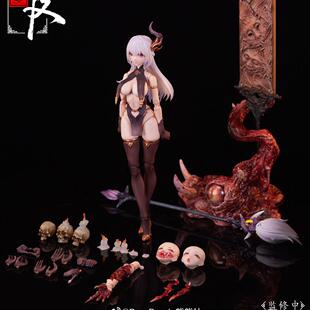 现货Eiifox&Bearpanda熊熊社 华夏神鬼 画皮 带特典 1/12可动手办