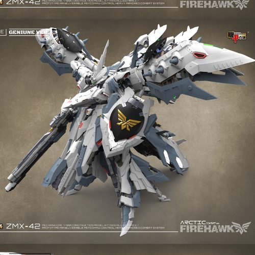 100ZMX42FIREHAWK塑料拼装模型