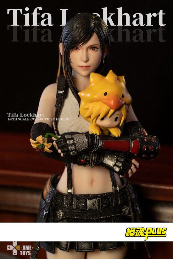 GAMETOYS 1/6 蒂法 格斗女神 TIFA 最终FF7 GT07幻想可动人偶兵人 - 实物图