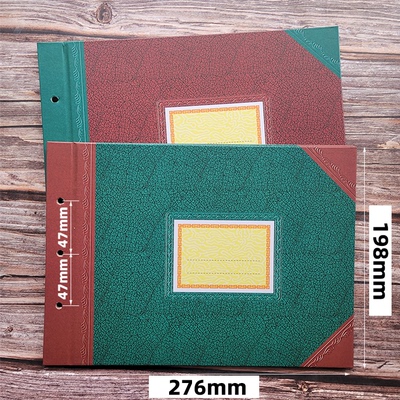 德旺账壳账夹帐壳帐夹账本外壳32K16KA4活页账册夹子帐皮财务用品