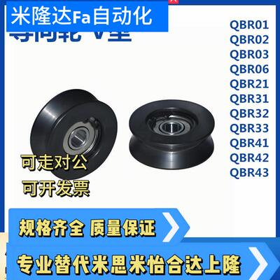 怡和达QBR01 02 03 06 21 31 32 33 41 42 43-D20 30 40导向轮V型