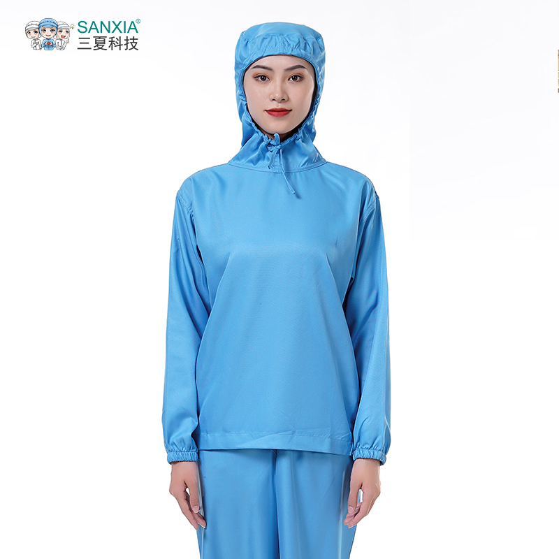 套头款三夏食品厂工作服