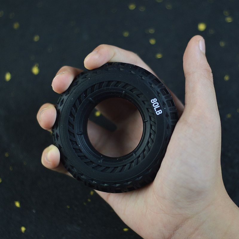 硅胶握力器便携式轮胎康复练习专业握力圈手部力量训练健身小器械