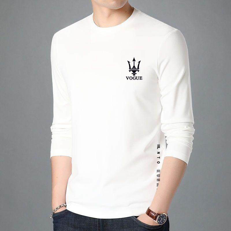 男士长袖T恤男秋季内搭秋衣男装宽松弹力打底衫男韩版ins印花t恤,男装,卫衣,淘宝优惠券,粉丝福利购,淘宝优惠卷