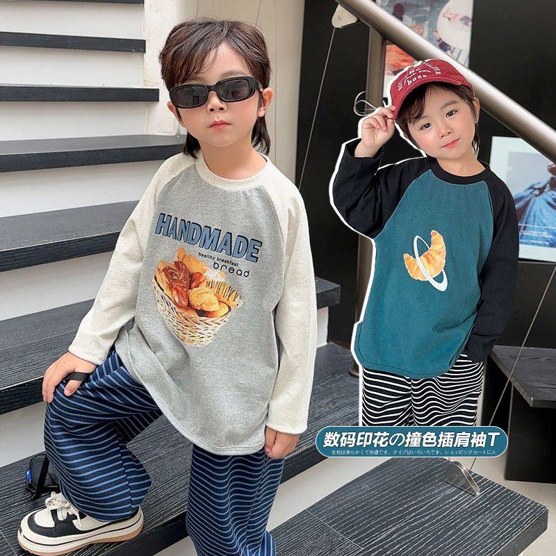 男童插肩袖长袖t恤秋装春秋款婴儿童装打底衫宝宝小童上衣潮X4081,童装/婴儿装/亲子装,T恤,淘宝优惠券,粉丝福利购,淘宝优惠卷