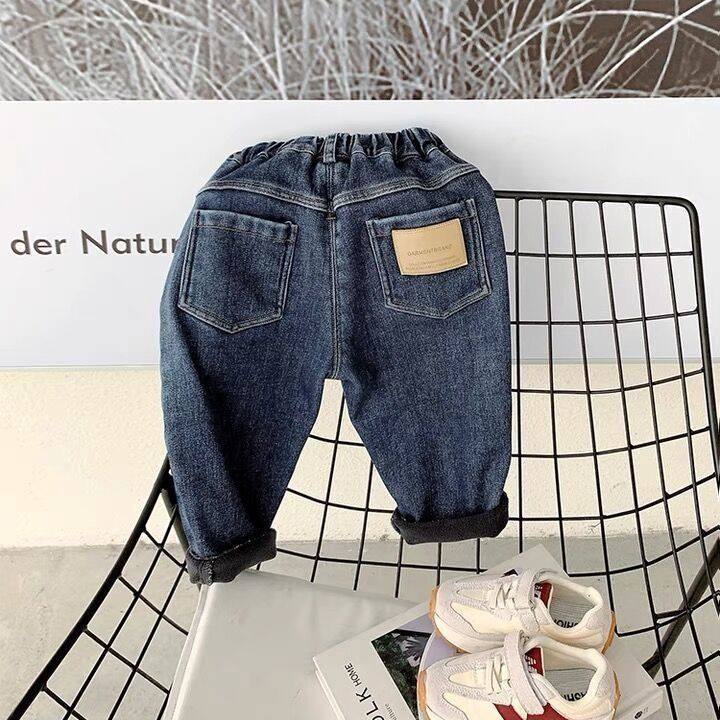 新款儿童加绒百搭牛仔裤春秋童装男童秋冬加厚长裤中大童韩版裤子,童装/婴儿装/亲子装,儿童牛仔裤,淘宝优惠券,粉丝福利购,淘宝优惠卷