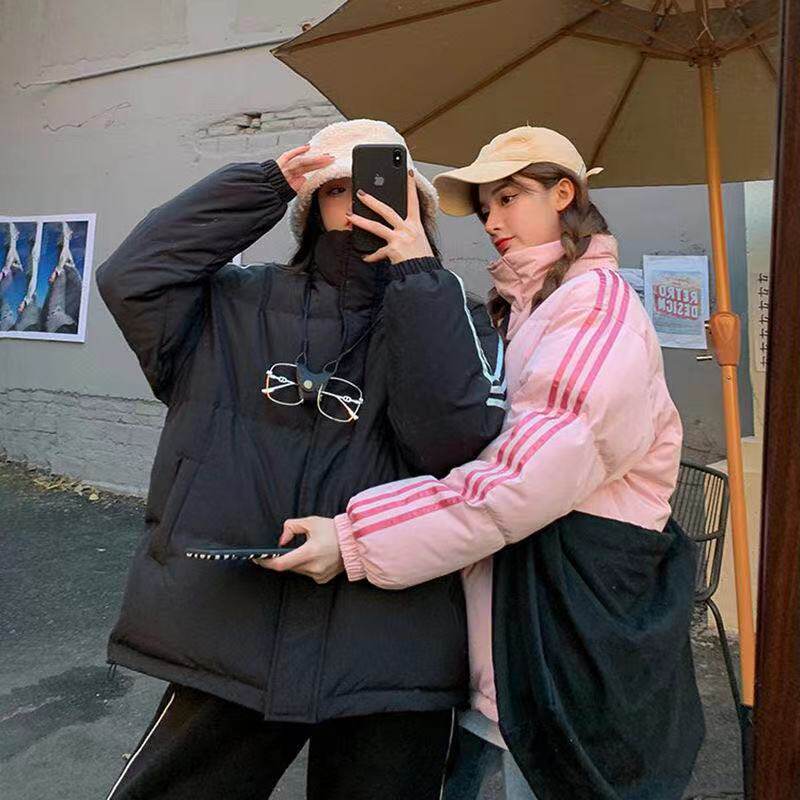 新款羽绒棉服女短款冬季韩版外套减龄小棉衣宽松休闲运动棉袄