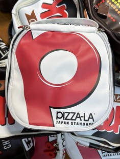 日本万代BANDAI披萨pizza造型收纳包可爱搞怪个性 手提包日杂赠品