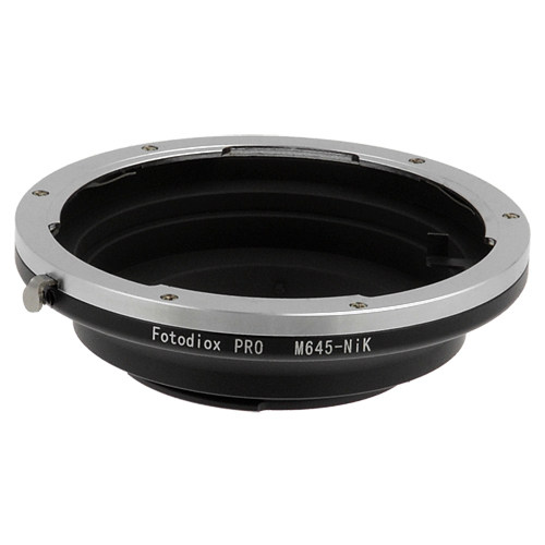 美国Fotodiox Mamiya645-Nik  玛米亚645镜头转nik机身 转接环