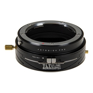 Fotodiox Contax康泰时CY镜头转FUJI FX 摇摆Tilt移轴Shift转接环