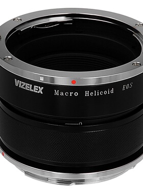美国Fotodiox EF-EOS 佳能镜头近摄接圈 微距摄影调焦筒 转接环