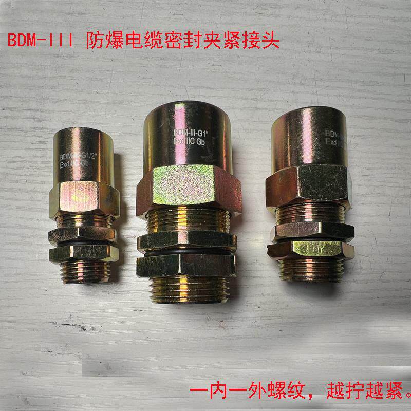 6分防爆夹紧格兰头电缆密封BDM-3