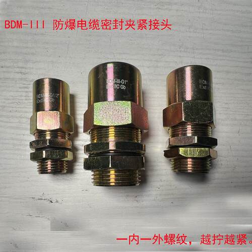6分防爆夹紧格兰头电缆密封BDM-3