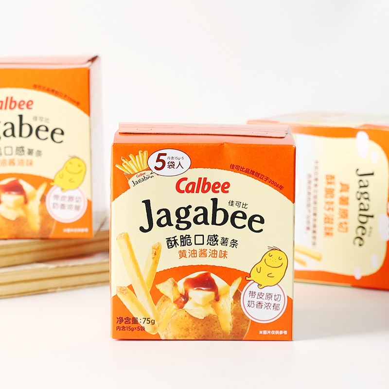 Calbee卡乐比黄油酱油味薯条