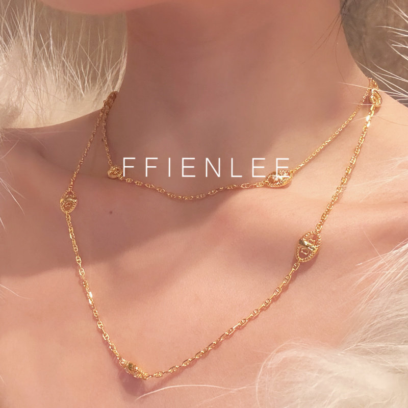 链子925银  双环之谜 时尚长款毛衣链女款气质百搭项链,饰品/流行首饰/时尚饰品新,银饰项链,淘宝优惠券,粉丝福利购,淘宝优惠卷