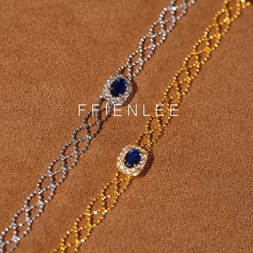 925银手链  银河私语 气质轻奢手链女款百搭抽拉式手链