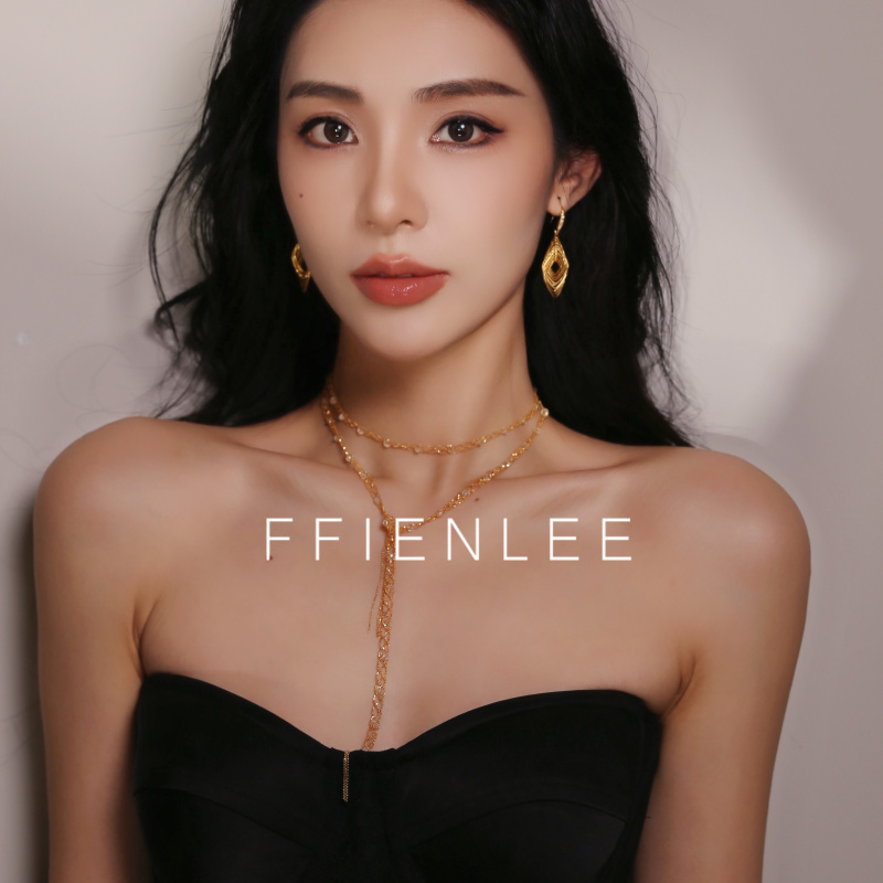 链子925银  阑珊倚梦 轻奢多造型毛衣链女款气质超长项链