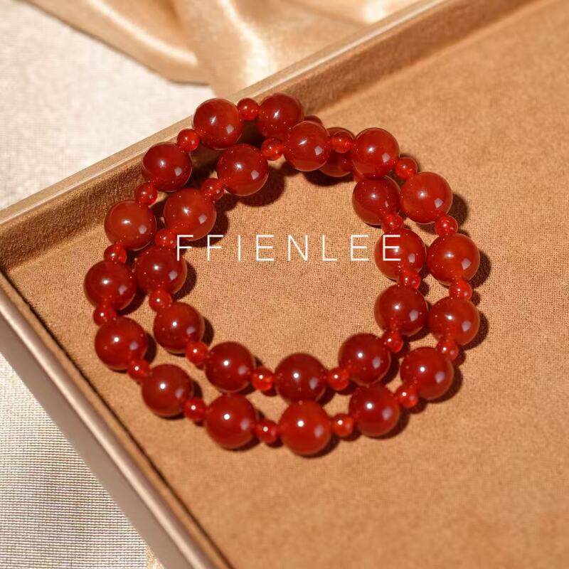 许妍同款珠珠手链 影灼 女款小众双圈手链